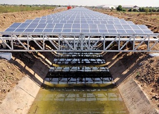 Solarni kanali u Indiji