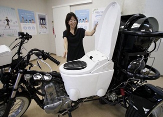 Japanski motocikl koristi fekalije kao gorivo