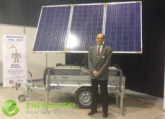 Mobilni robotizovani solarni generator Instituta Mihajlo Pupin