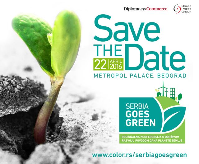 “Serbia Goes Green”  se održava na Dan planete Zemlje, 22. aprila