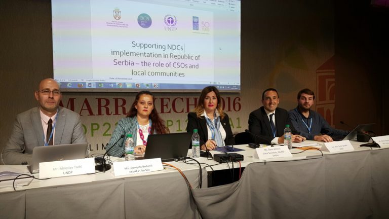 Srbija održala prateći događaj na konferenciji o klimatskim promenama u Maroku