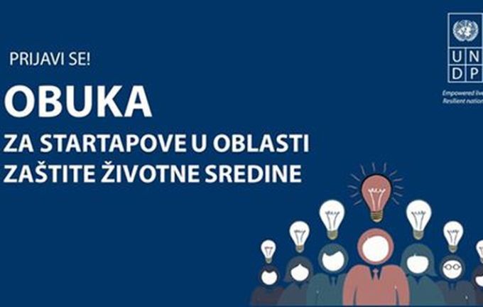UNDP, Obuka za startapove u oblasti zaštite životne sredine
