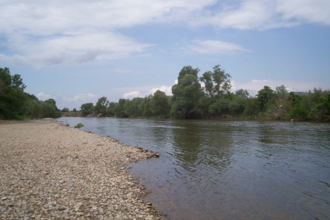 Radovi na proširenju proticajnog profila Južne Morave