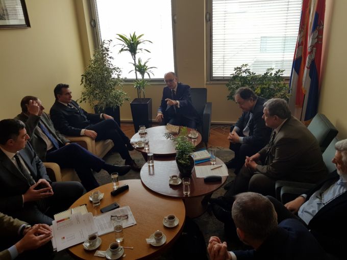 Ministar Trivan sa predstavnicima Srpske asocijacije uvoznika vozila i delova
