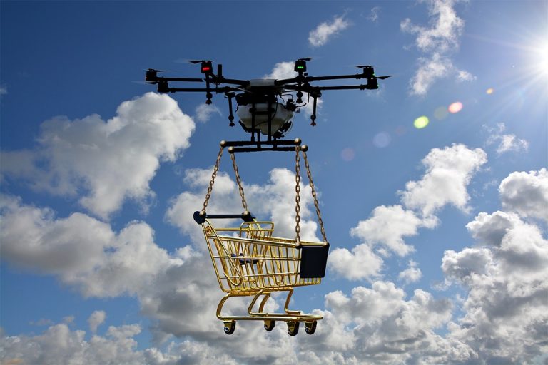 Upotreba dronova umesto kamiona za transport?