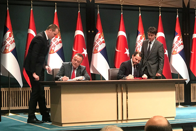 Podiže se nivo saradnje u oblasti gasa i obnovljive energije između Turske i Srbije