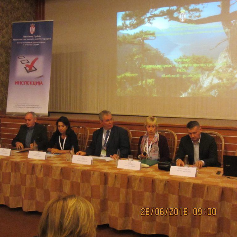 Održan seminar „Zaštita prirode – nadzor i predostrožnost“