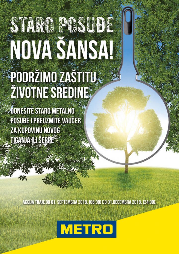 Počela akcija „Staro posuđe – nova šansa“