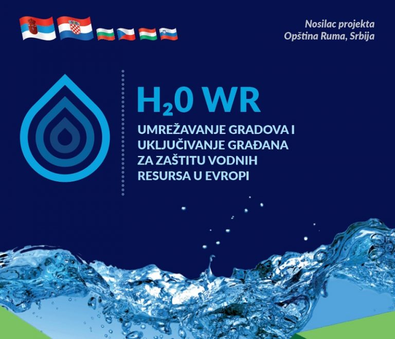H2O WR – Umrežavanje gradova i uključivanje građana za zaštitu vodnih resursa u Evropi