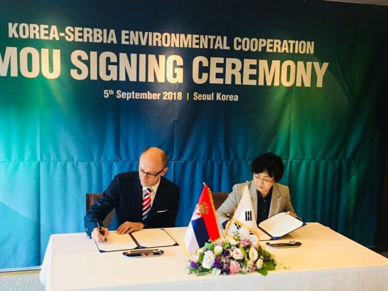 Republika Srbija i Republika Koreja za kooperativne projekte u oblasti zaštite životne sredine