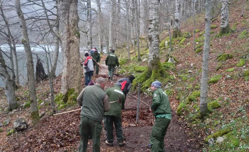 akcije, čišćenje, staze, NP Biogradska gora,