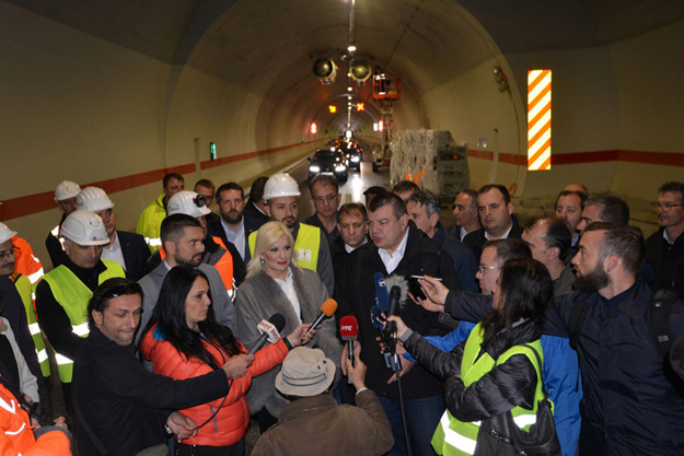 Tuneli u Grdeličkoj klisuri osvetljeni po evropskim standardima