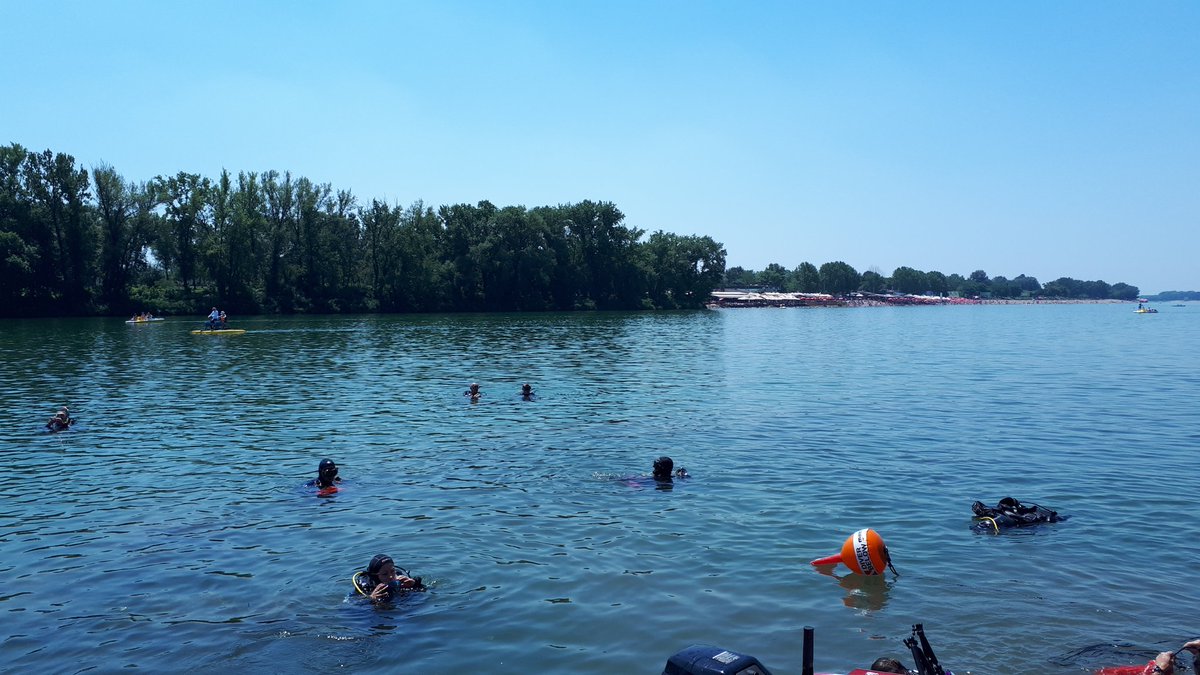 podvodno čišćenje Savskog jezera