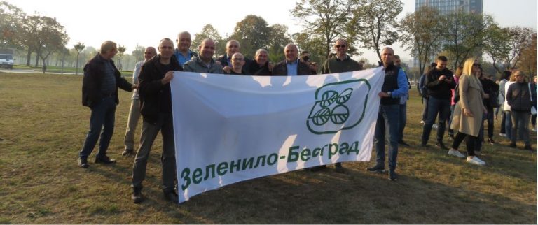 „Zelenilo-Beograd“ proslavilo 90. rođendan sadnjom 90 drveća na Ušću