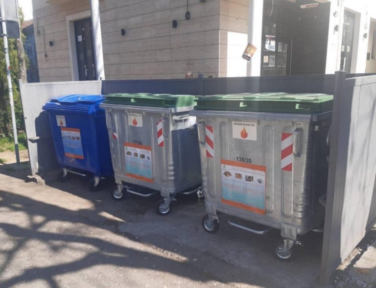 Novi kontejneri za primarnu selekciju otpada u Podgorici
