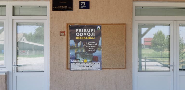 Edukacija Zagreba o upravljanju otpadom – Stavi pravu stvar na pravo mesto!
