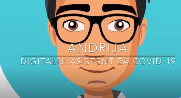 Digitalni asistent Andrija bori se protiv koronavirusa u Hrvatskoj (VIDEO)