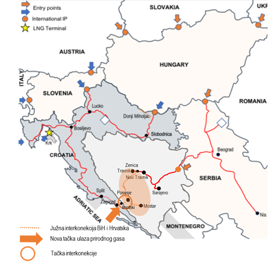 Novi gasovod povezaće transportne gasovode Hrvatske i BiH