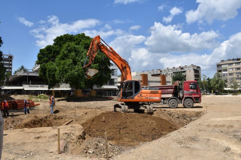 Završetak radova na izgradnji Centralnog gradskog trga u Leskovcu krajem godine