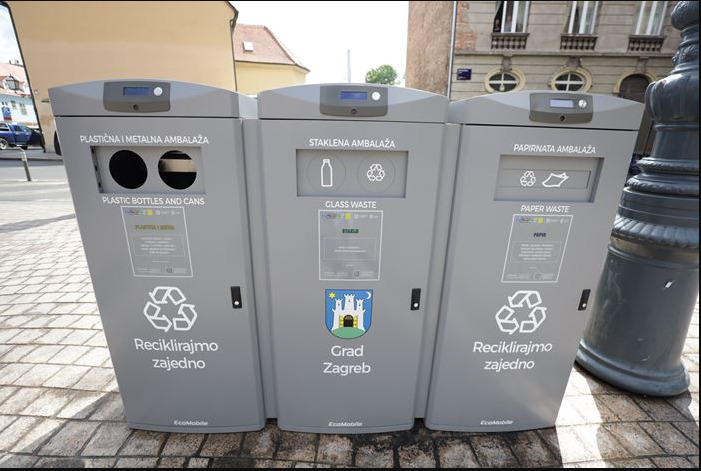 Zagreb dobio beskontaktne pametne kontejnere za upravljanje otpadom