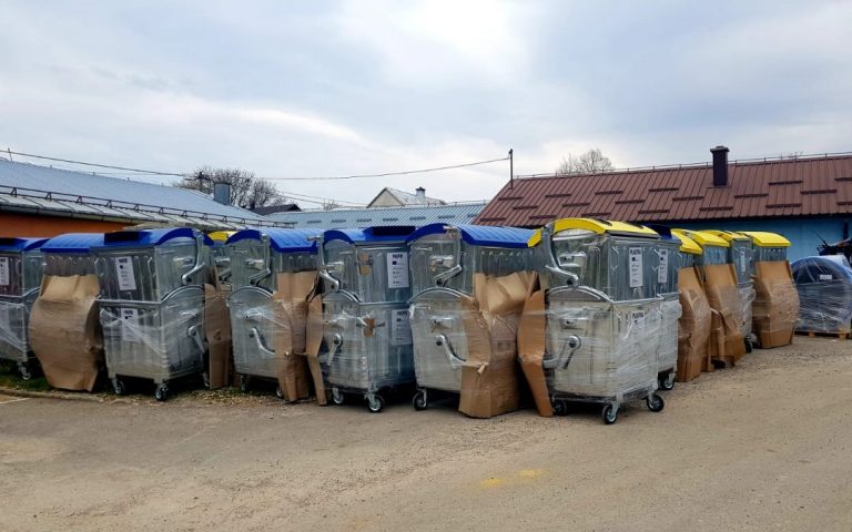 Hrvatski grad Gospić opremljen kontejnerima za odvojeno prikupljanje otpada