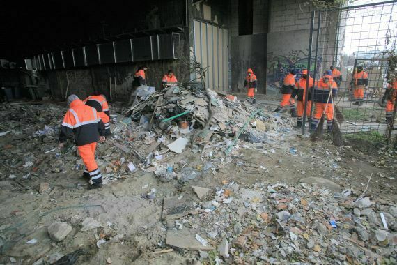 Počelo uklanjanje deponije kod Beton hale