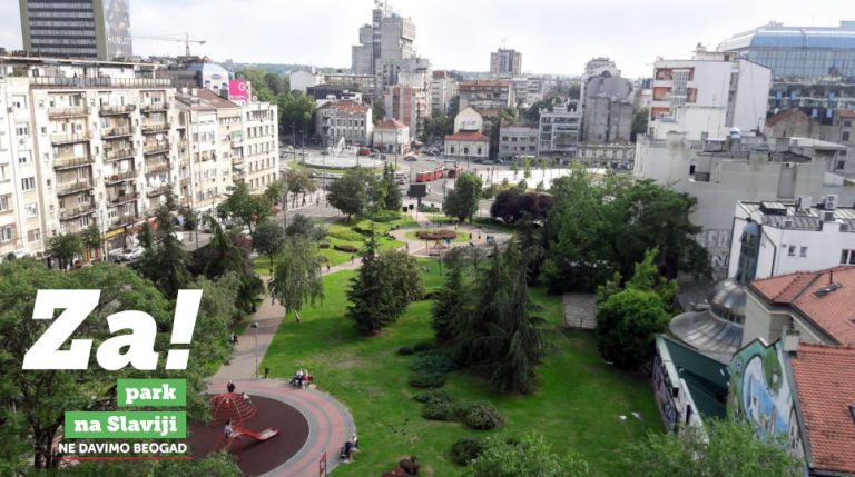Ne davimo Beograd pokrenuo peticiju “Za park na Slaviji”
