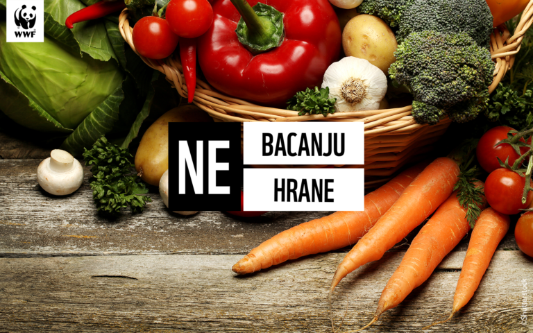 WWF: Recite NE bacanju hrane!