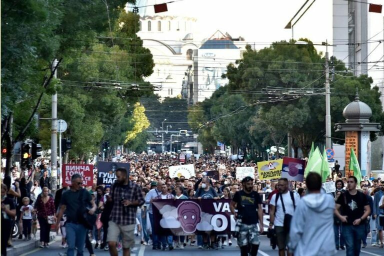 Održan drugi protest za bezopasan vazduh