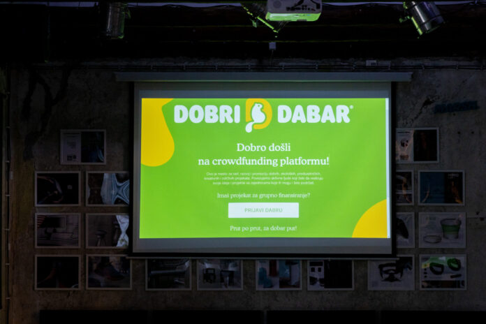 Dobri Dabar, landing page