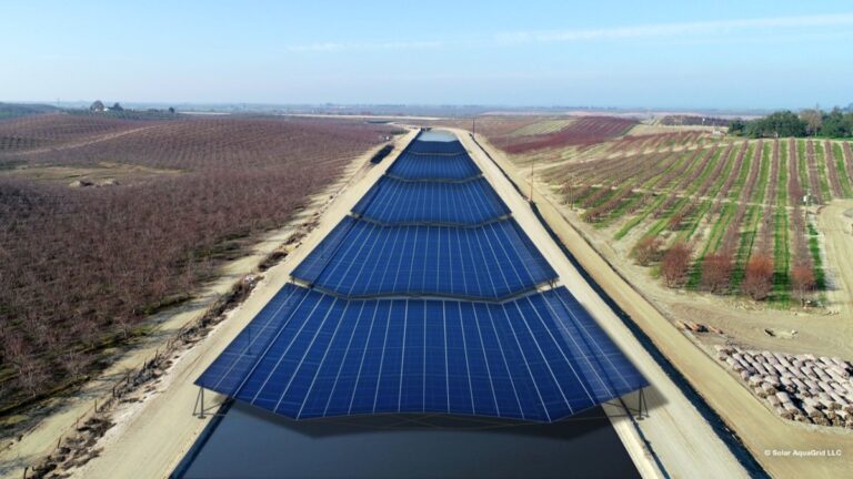 Solarni paneli iznad kanala – savršeno rešenje za Kaliforniju