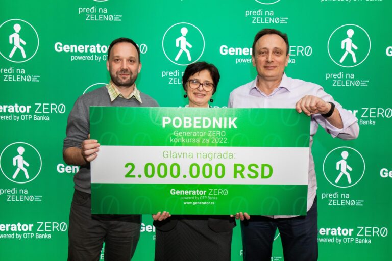 Projekat B-fresh pobednik konkursa Generator Zero