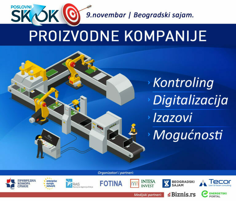 Konferencija „PROIZVODNE KOMPANIJE – Kontroling.Digitalizacija.Izazovi.Mogućnosti“