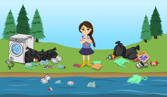 Srda - otpad u prirodidd