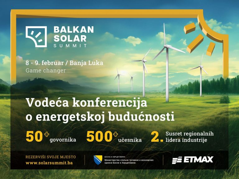 Balkan Solar Summit je u TOP 10 najvažnijih konferencija o održivom razvoju na svetu