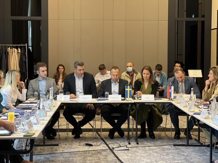 Slobodan Krstović, NALED, Ana Ilić, NALED, Vladislav Cvetković PwC